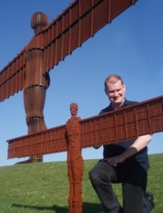 Me with Angel of the North